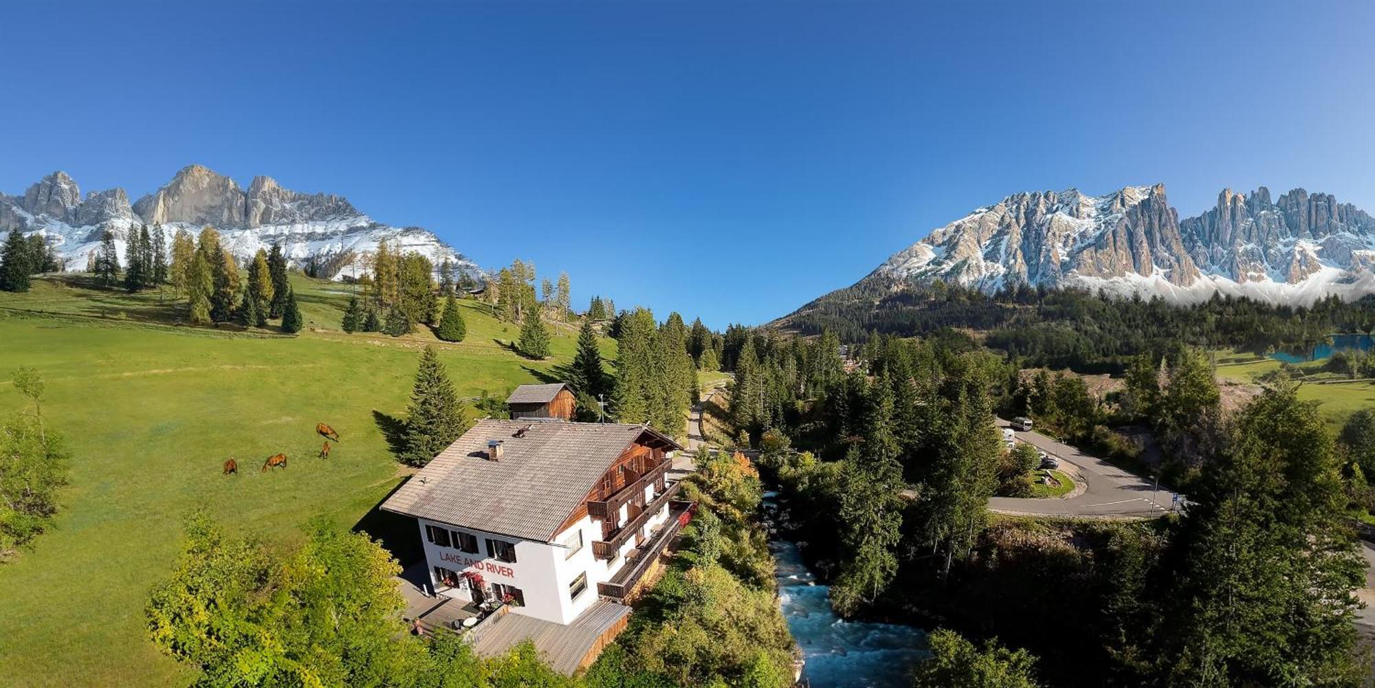 Lake & River Hotel Carezza al Lago Bagian luar foto
